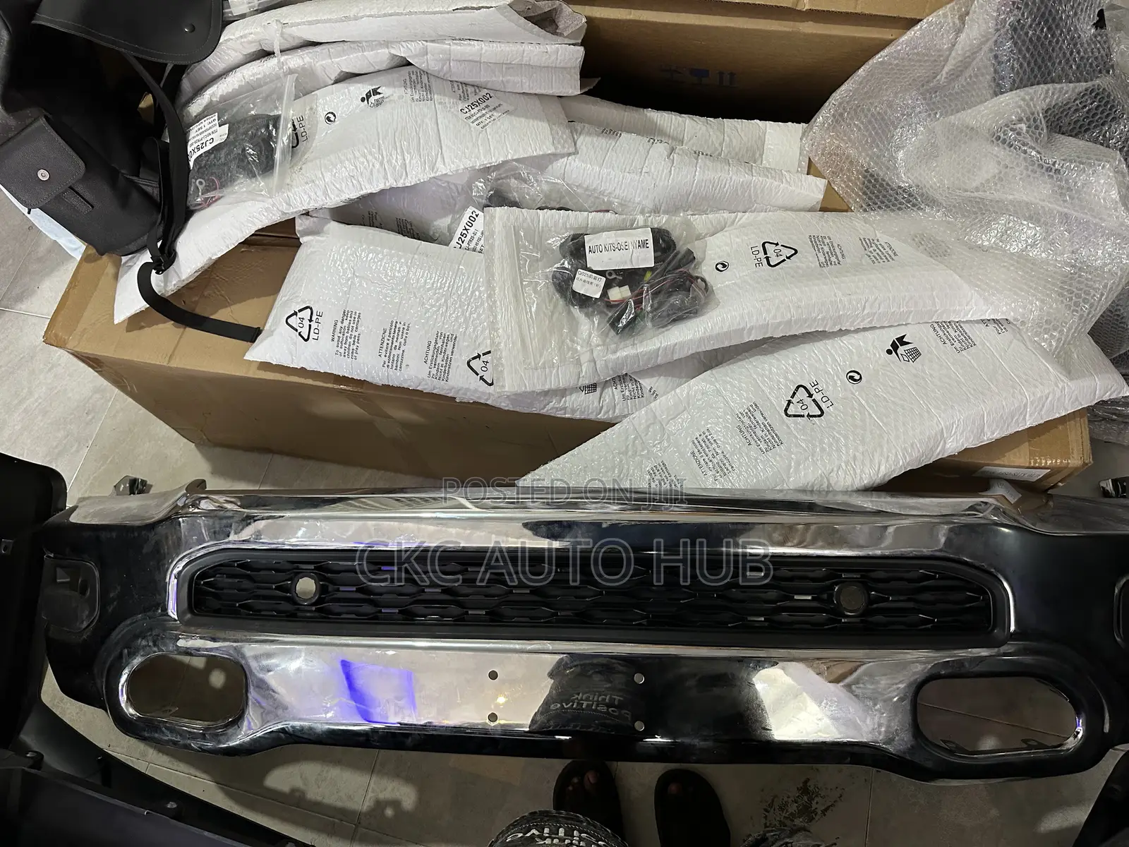 Ram 2018 2019 2020 Front Bumper Chrome