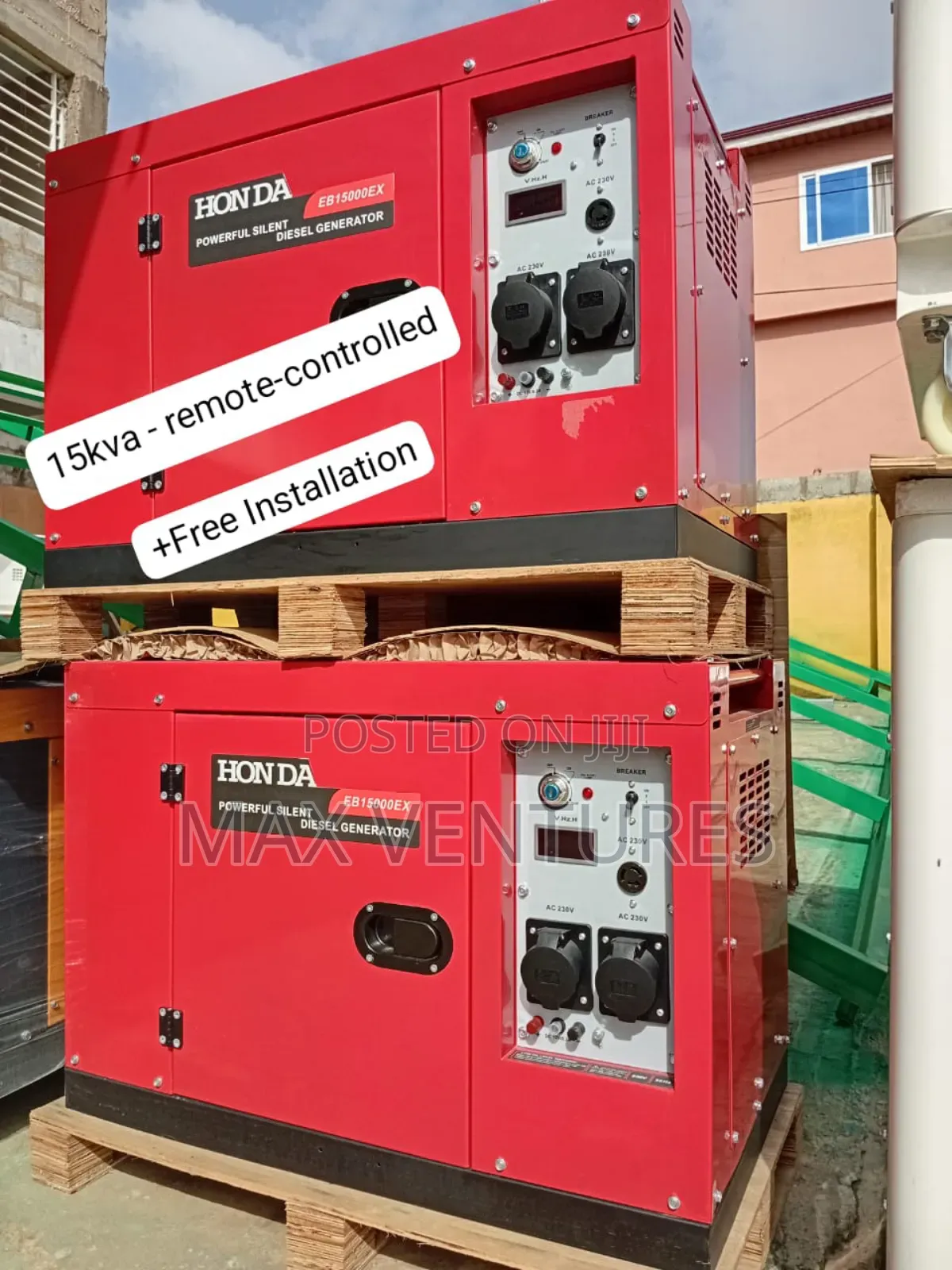 Honda 16500w Diesel Power Output Dynamic Performance