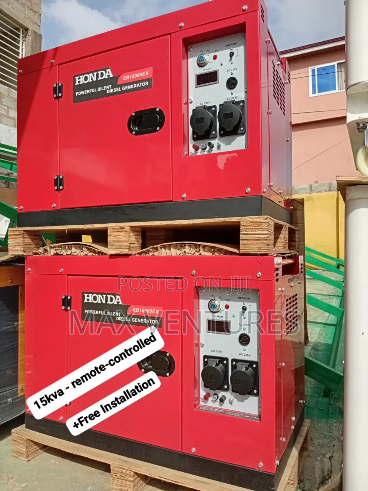 Honda 16500watts Diesel Generator Sophisticated Systems