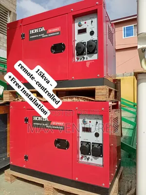 Honda 16500watts Power Output Connect to Supply the House