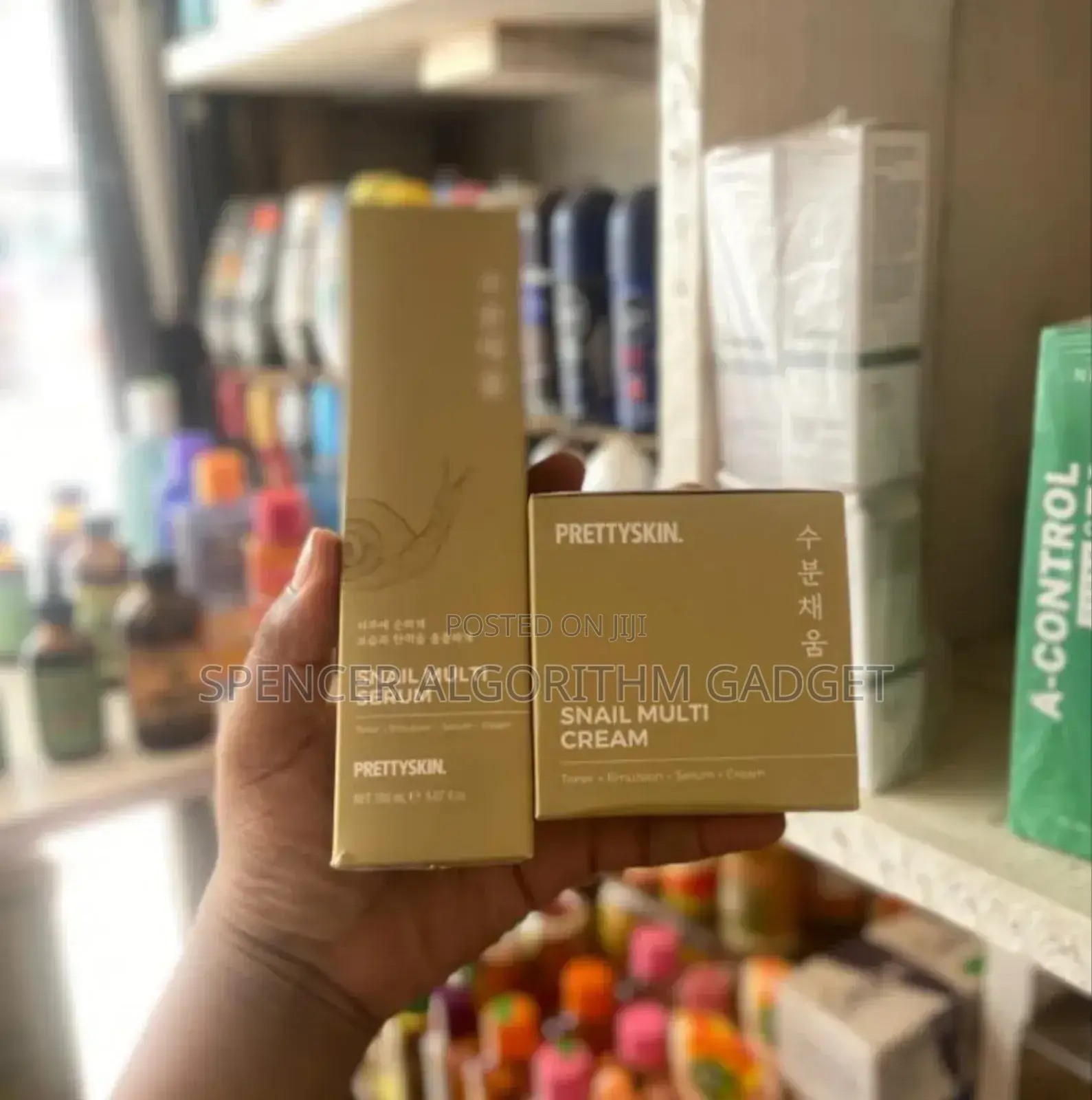 Pretty Skin Snail Multi Face Serum and Cream(1pcs-200)