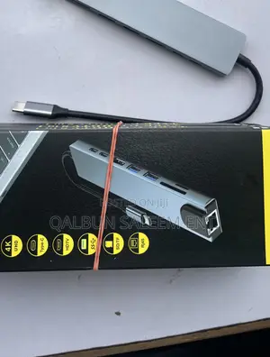 Original Type-c To Hdtv 8 In 1 Adapter (Rj45 Sd Card Pd)