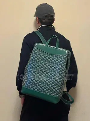 Green Goyard Backpack 