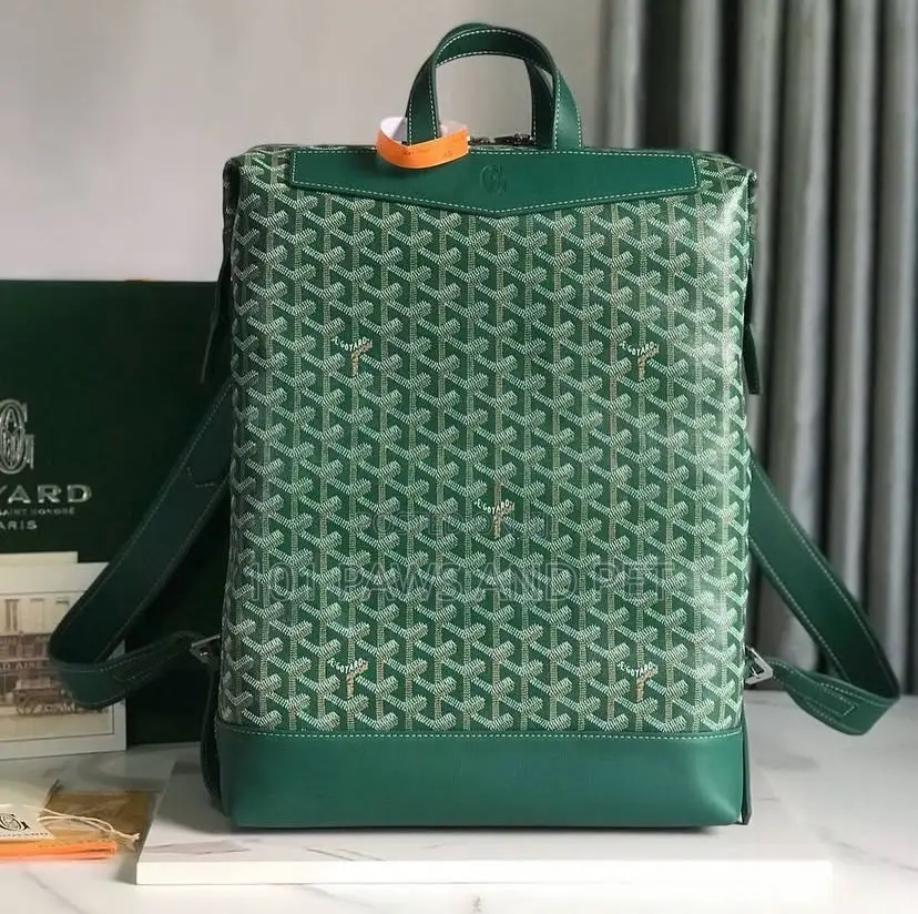 Green Goyard Backpack 