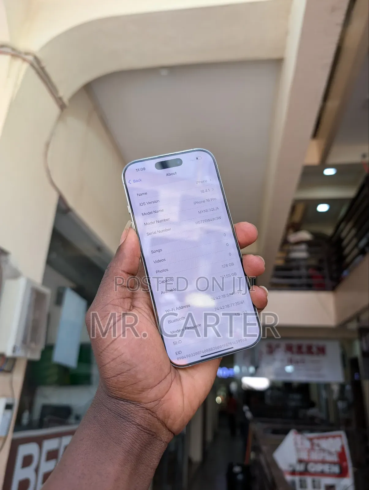 New Apple iPhone 16 Pro 128 GB White