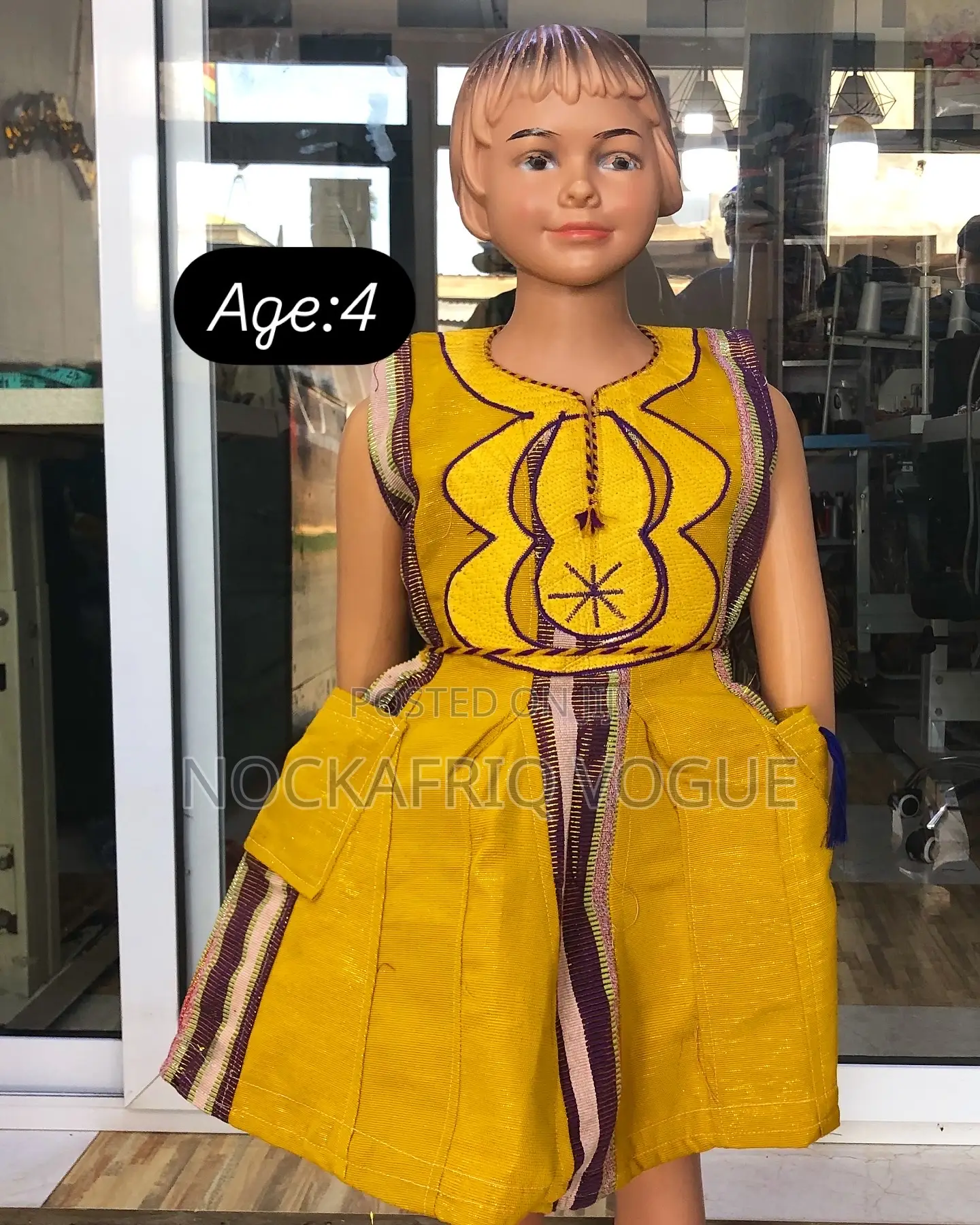 Girls Smock/Fugu Dresses