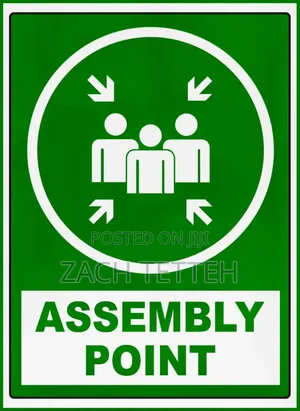 Assembly Point Sign