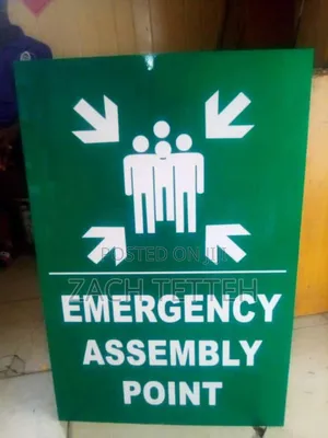 Assembly Point Sign