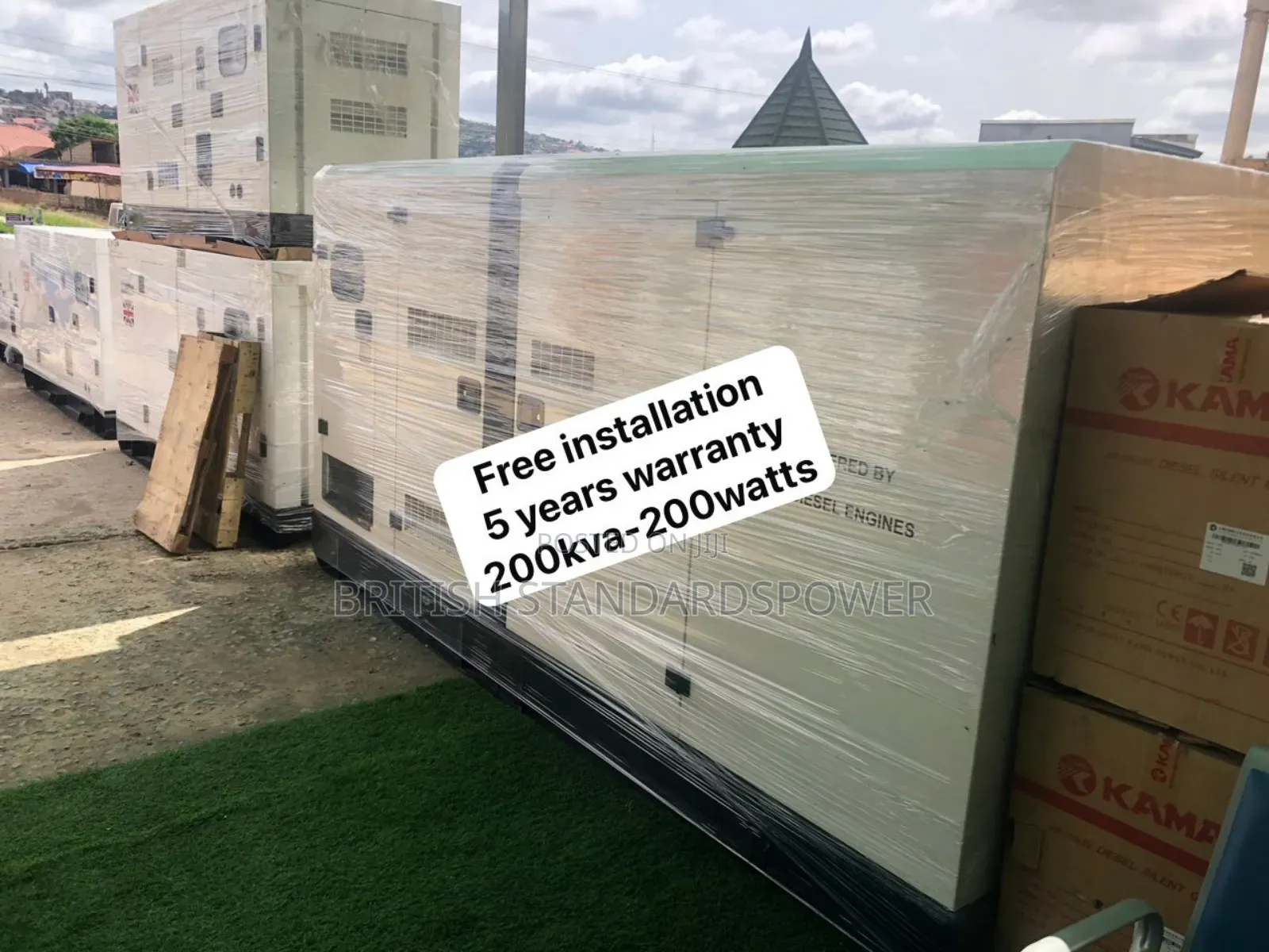 Encapsulated 200kva Silent Diesel Generator
