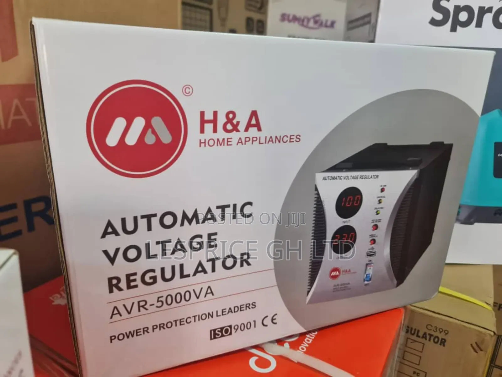 Full Home Protection ~ Digital Voltage Regulator, 5kva