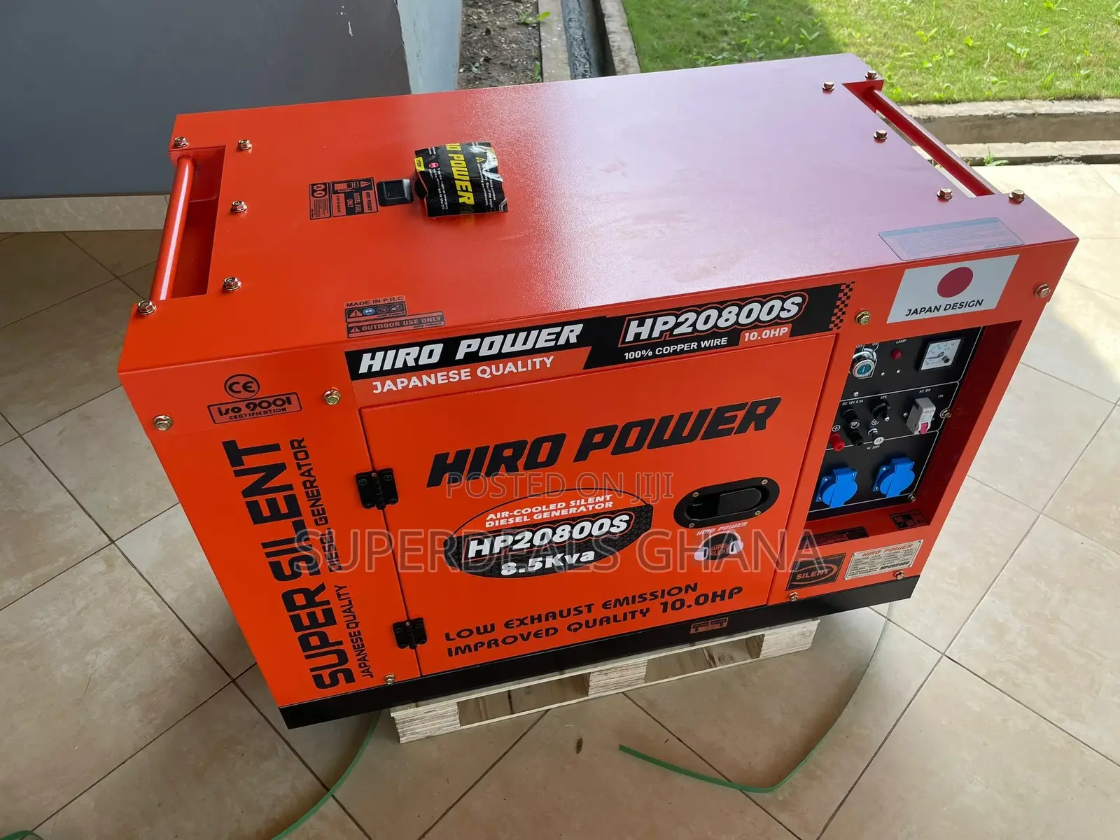 Silent Diesel Generator 8.5kva