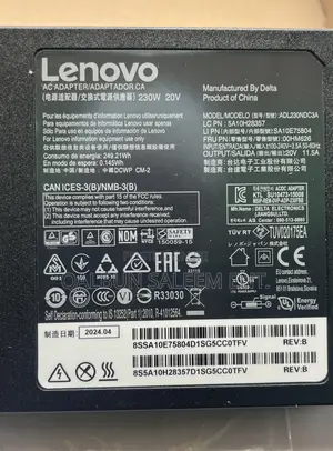 Original Lenovo Usb 20v 11.5a 230w Adapter / Charger 🔌