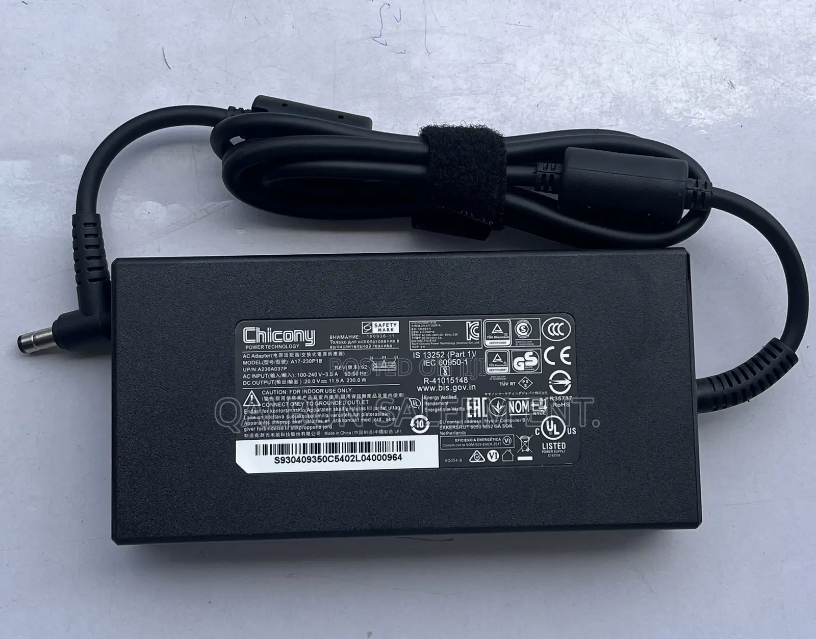 Original Msi 20v 11.5a 230w Adapter / Charger 🔌
