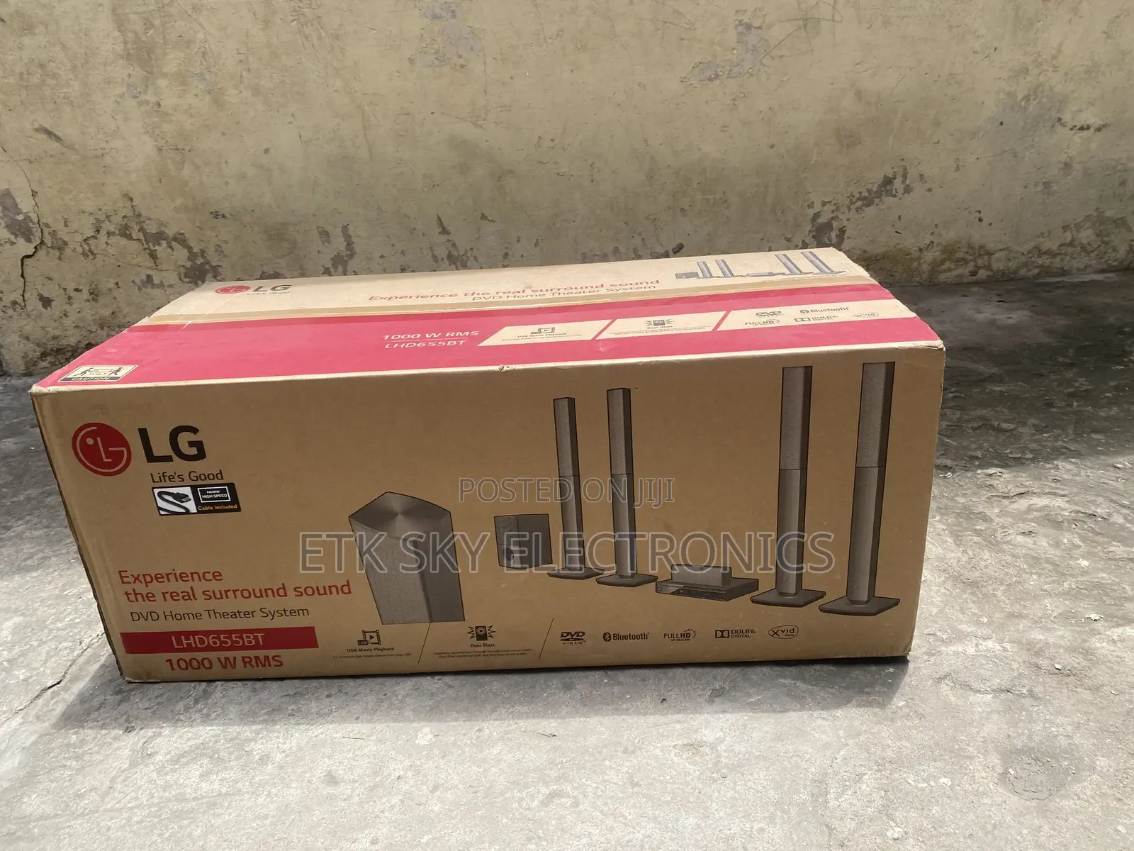 Contemporary Lg Lhd655bt 1000watts Home Theatre System