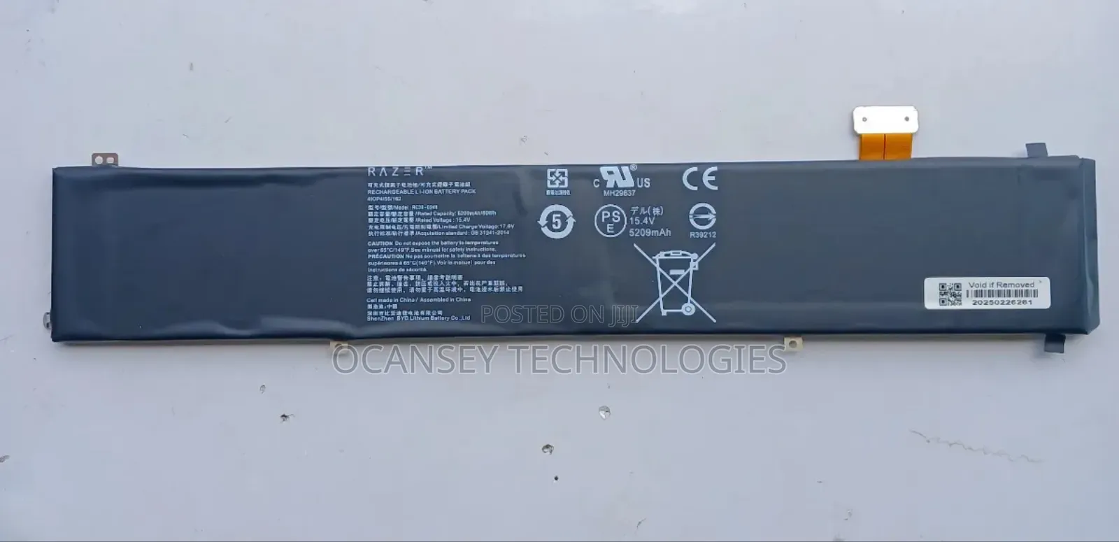 Original Rc30-0248 Razer Blade 15 2018-2021 Advanced Battery