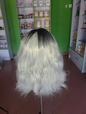Grey Bodywave Wig