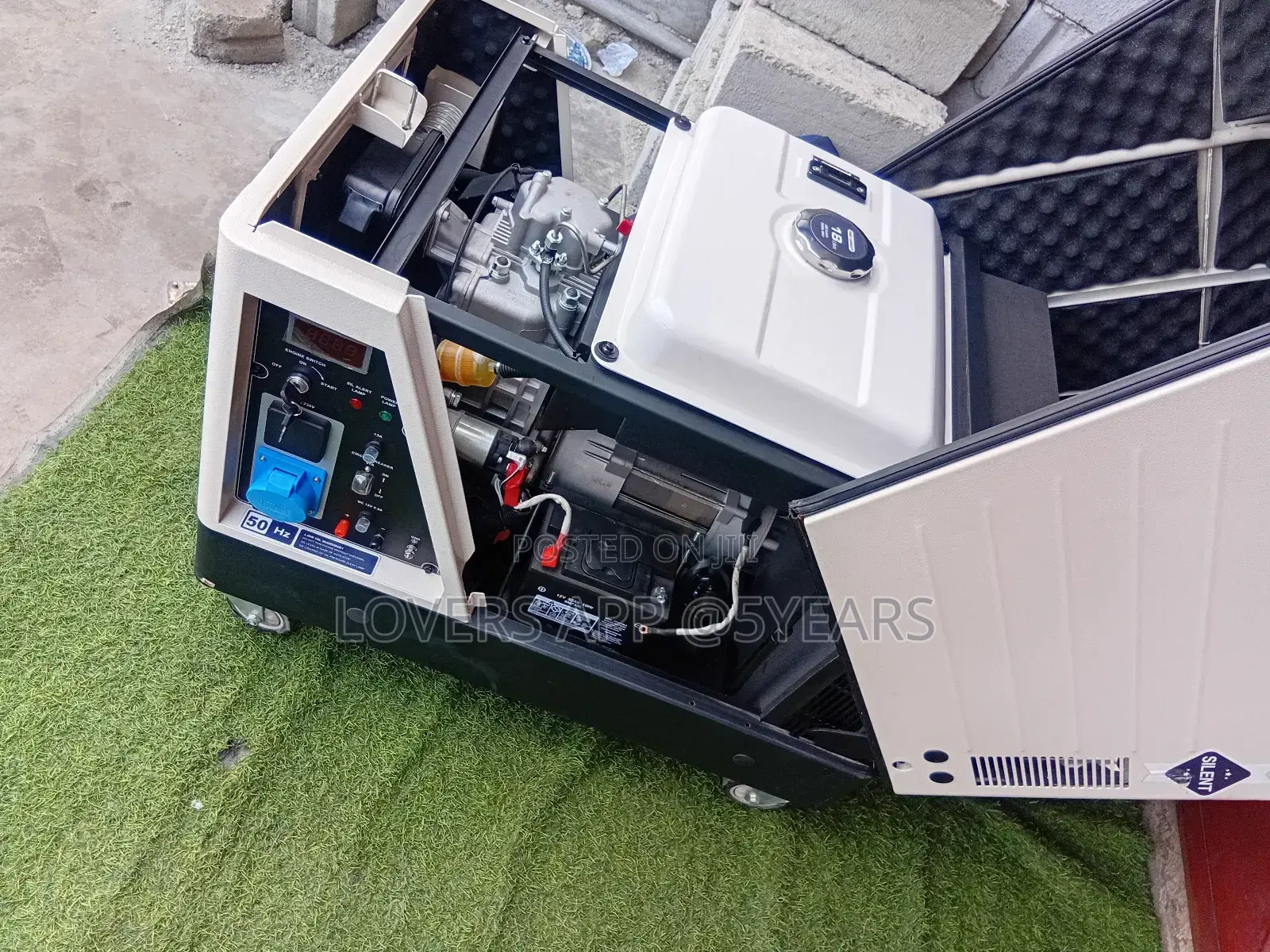 Vibrant Uk-Model Diesel Engine 15kva Generator