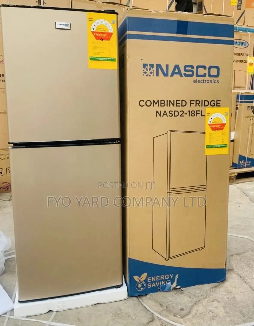 Stylish Design Nasco 136liters Humidity-Controlled Fridge