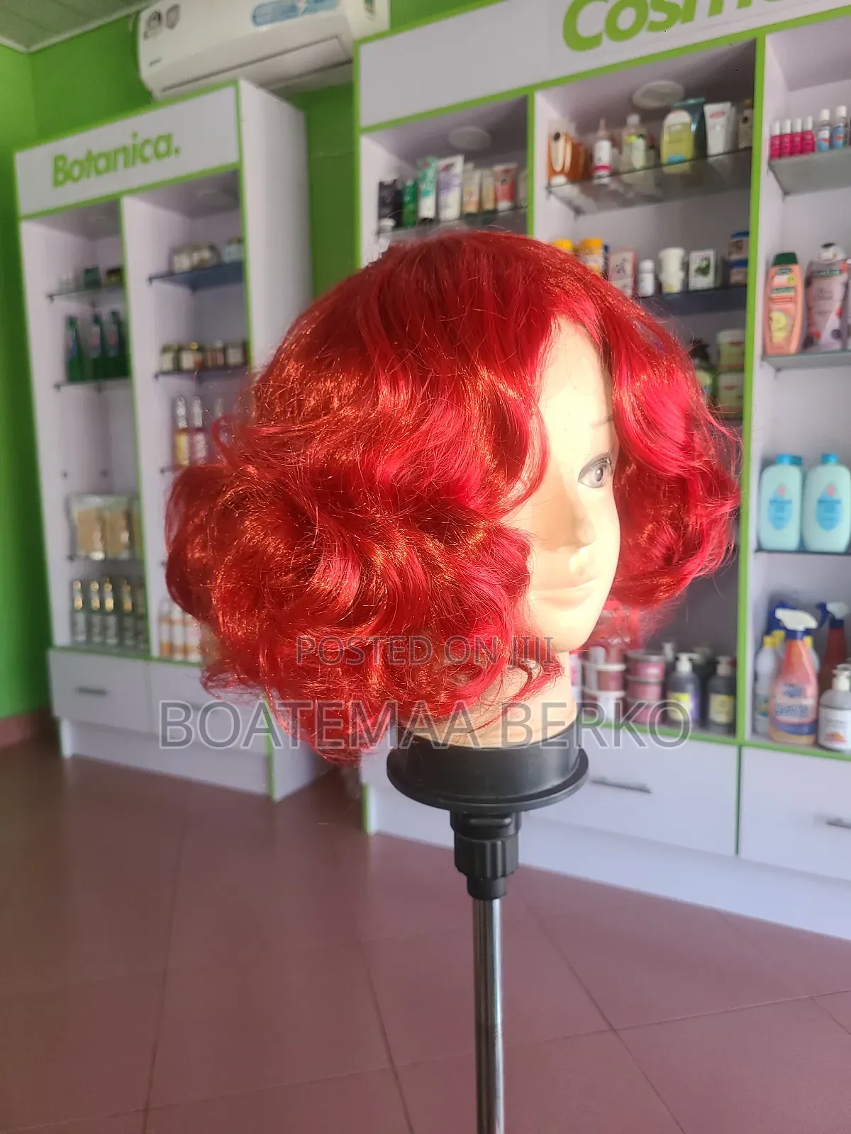 Red Wavy Wig