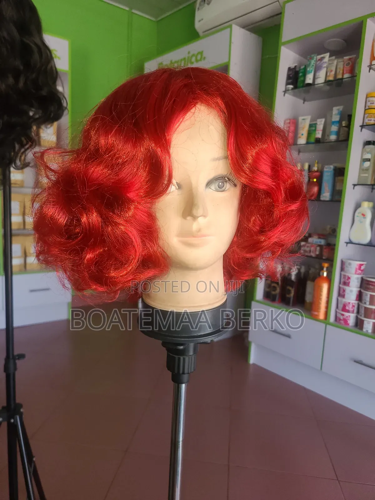 Red Wavy Wig