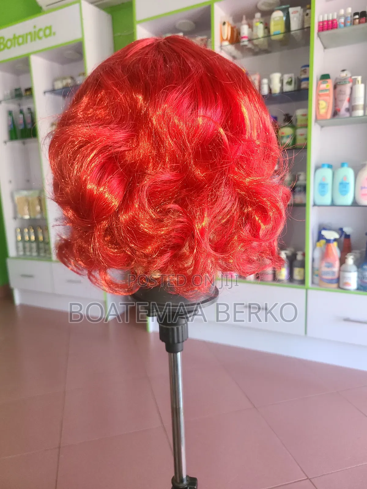 Red Wavy Wig