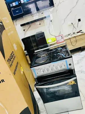 4 Burner With Oven Grill Volacano Gas and Electric Cooker