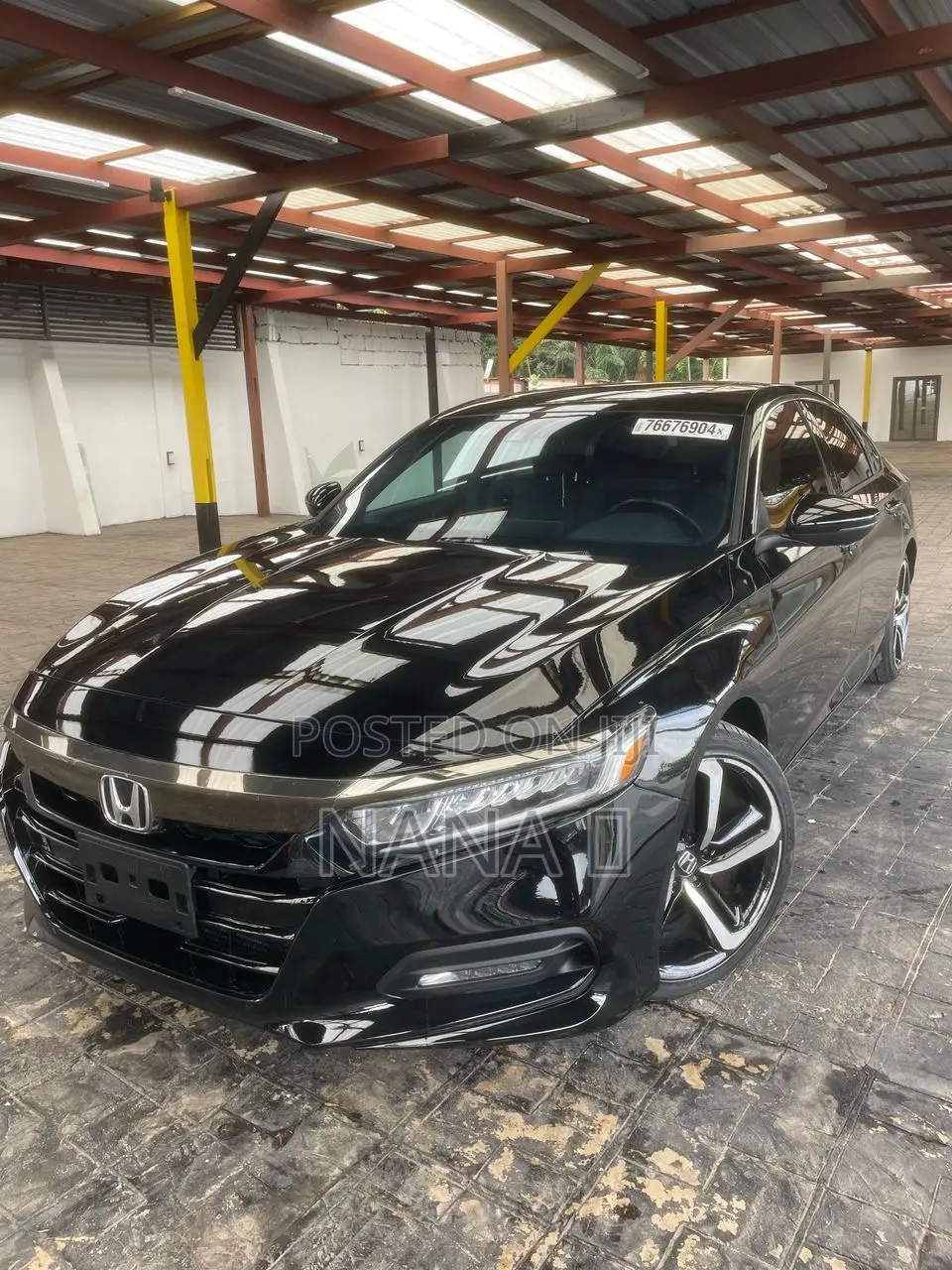 Honda Accord Sport (2.0L 4cyl Turbo 10A) 2019 Black