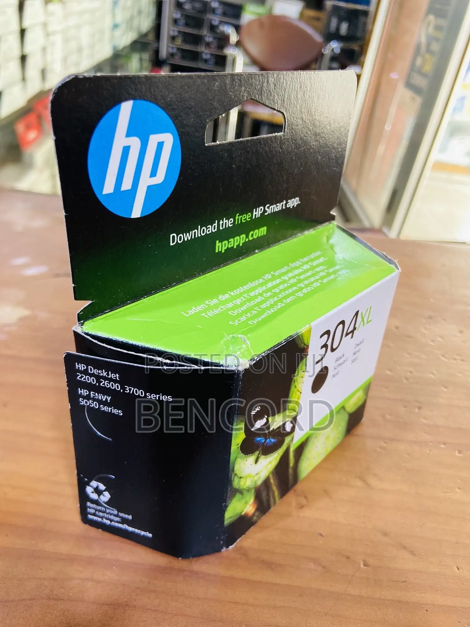 Hp 304xl Black Ink (3700 Series)