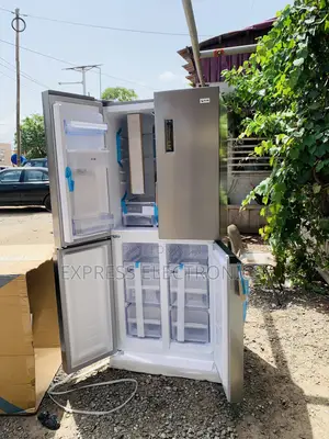 Purchase the New Side by Side 421l Fridge Pearl Pf-613md