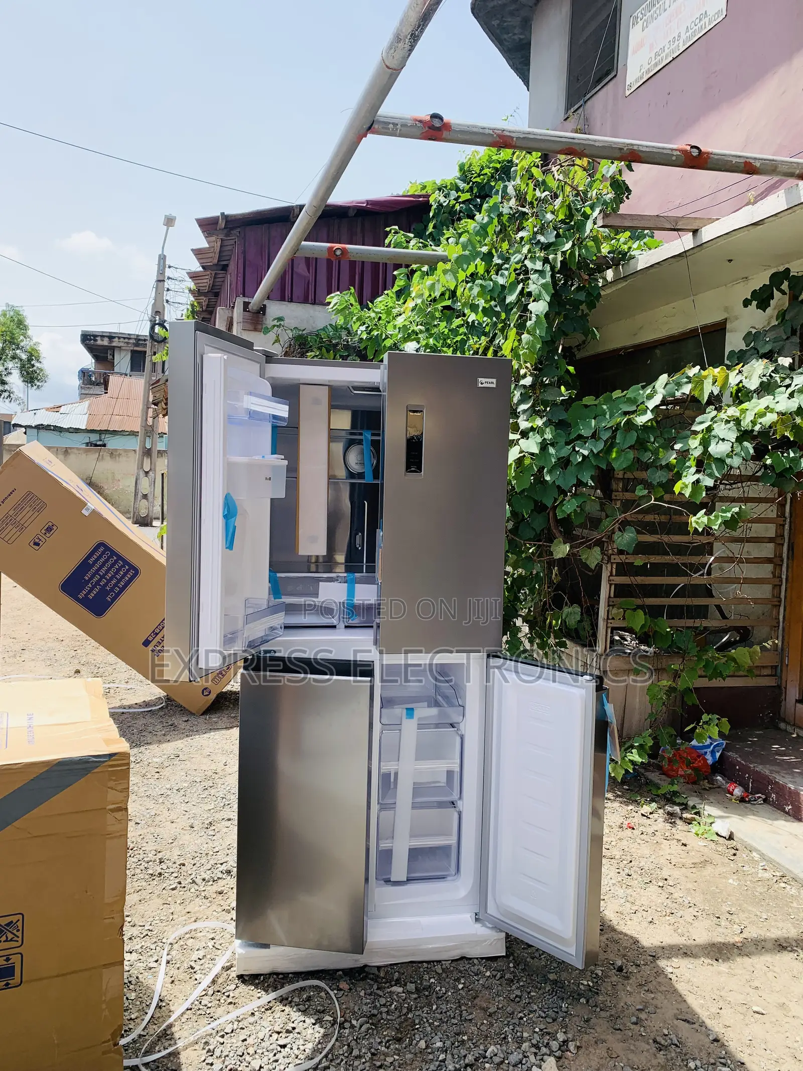 Located at Adabraka for Side by Side Fridge Pearl 421l