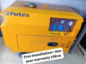 Max Power 10kva Perkins Diesel 10kva Silent Generator Uk
