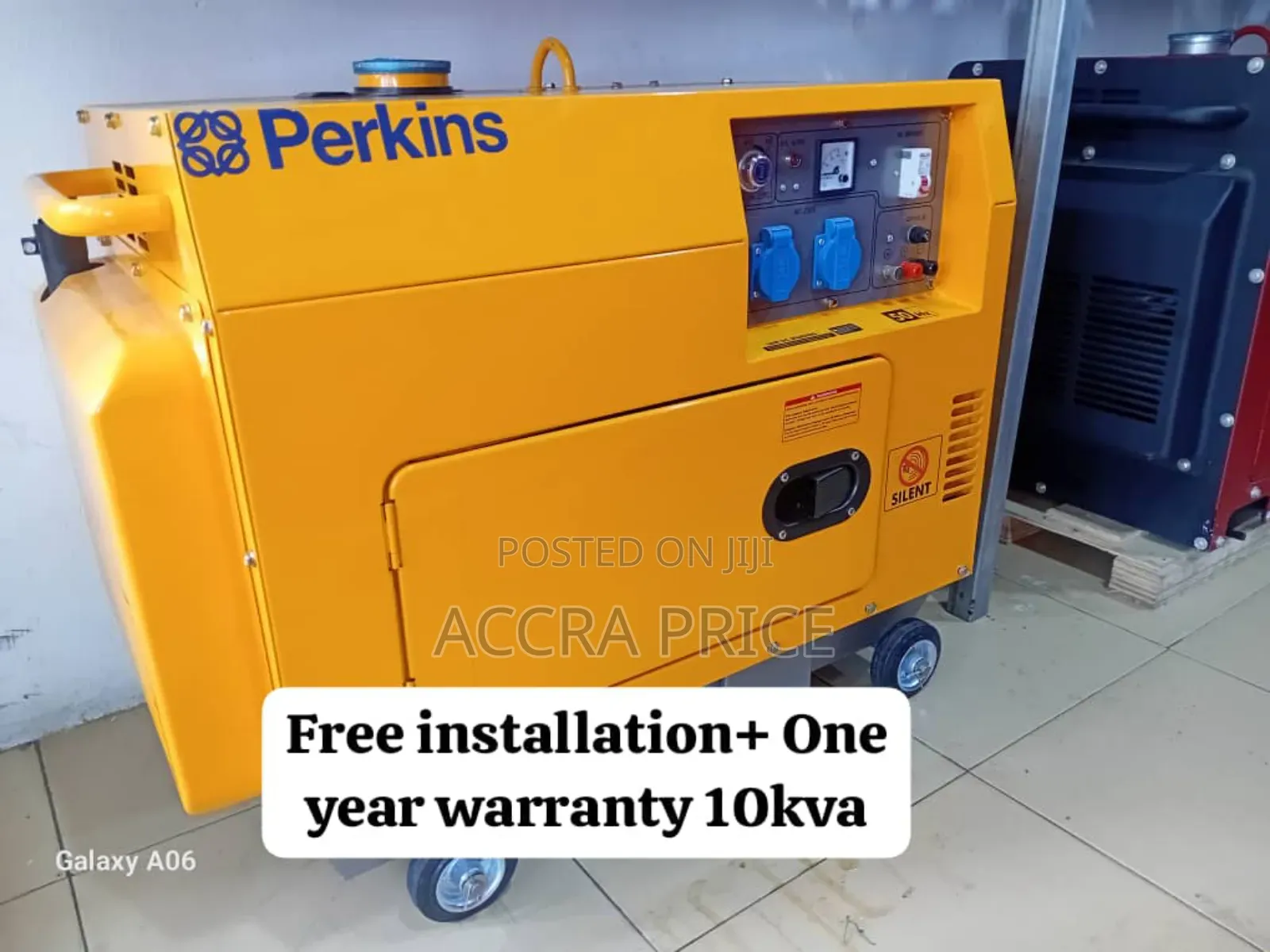 Easy Mobile 10kva Perkins Diesel Silent 10kva Uk Generator
