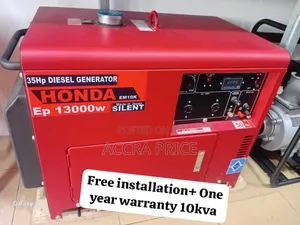 Max Power 10kva Honda Diesel 10kva Silent Generator Japan