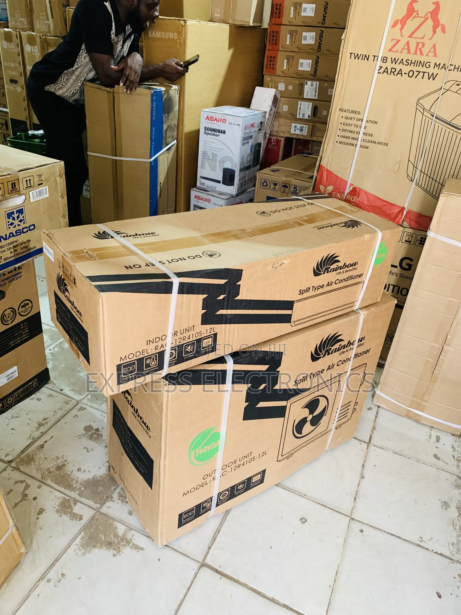 Quality Sleek Rainbow Split R410 Gas 1.5hp