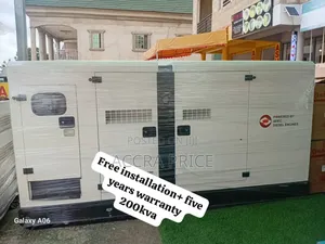 Fresh Out of the Box Perkins 200kva Diesel Generator Perkins