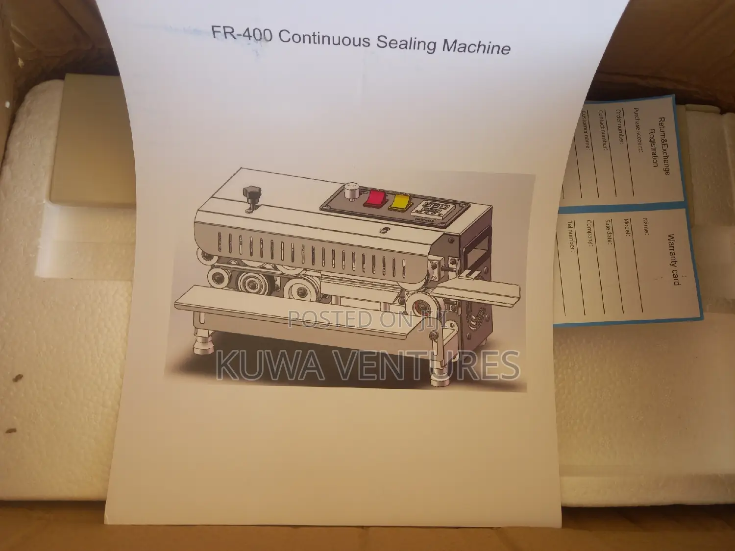 Continuous Sealing Machine