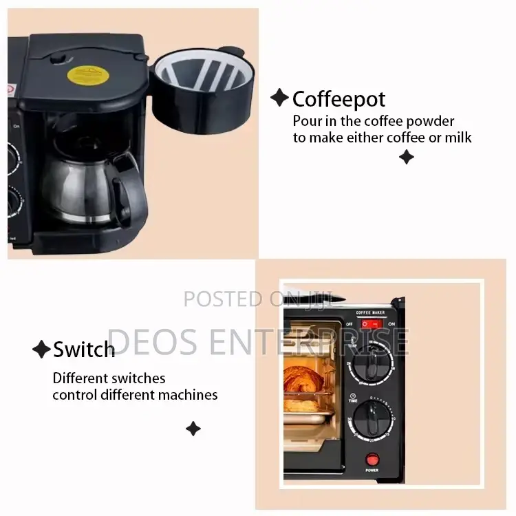 Multifunctional Portable Smart Breakfast Machine