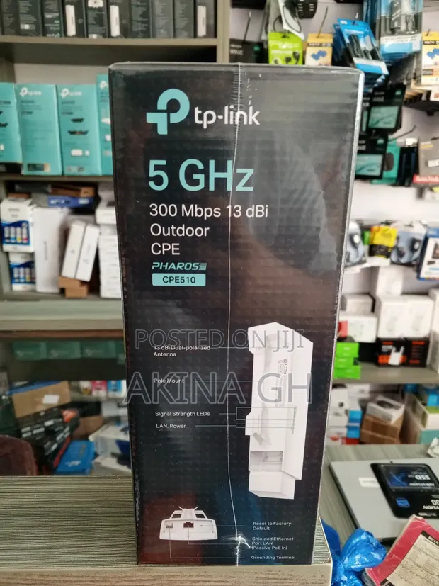 Tp-Link 5ghz 300mbps 13 Dpi Outdoor Access Point Cpe510 3