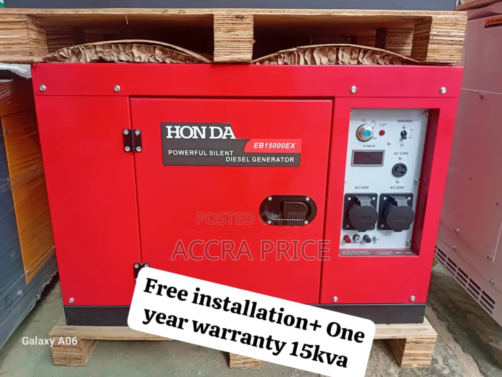 Easy Mobile 15kva Honda Diesel Silent 15kva Japan Generator