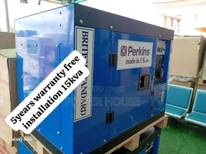 Electrifying Diesel Powered 15kva 16500watts Diesel Perkins