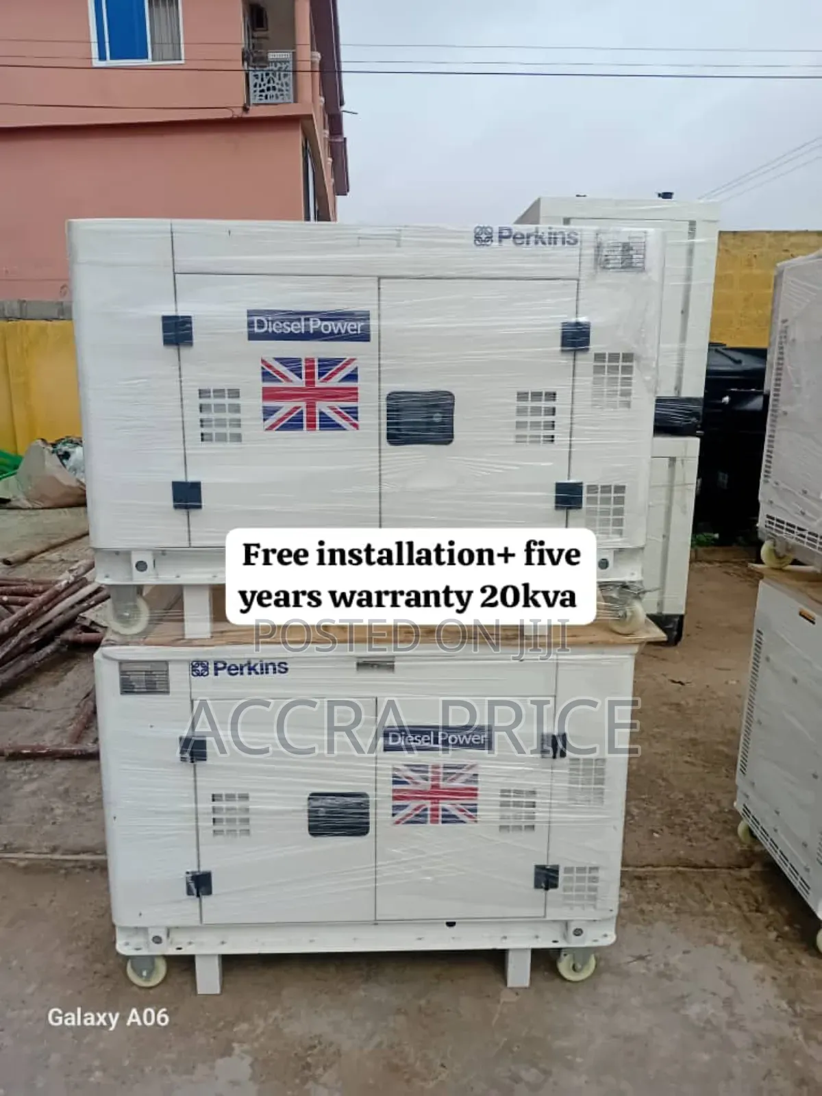 Max Power 20kva Perkins Diesel 20kva Silent Generator Uk
