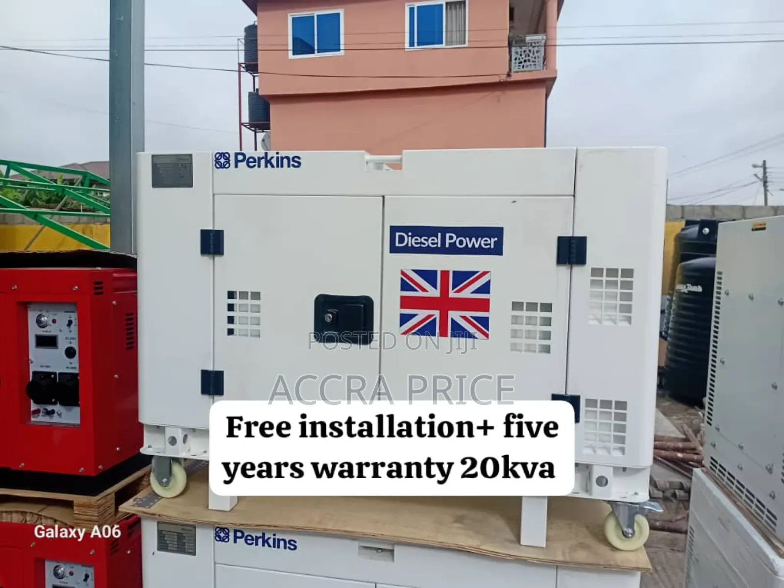 Fresh Out of the Box Perkins 20kva Diesel Generator Perkins
