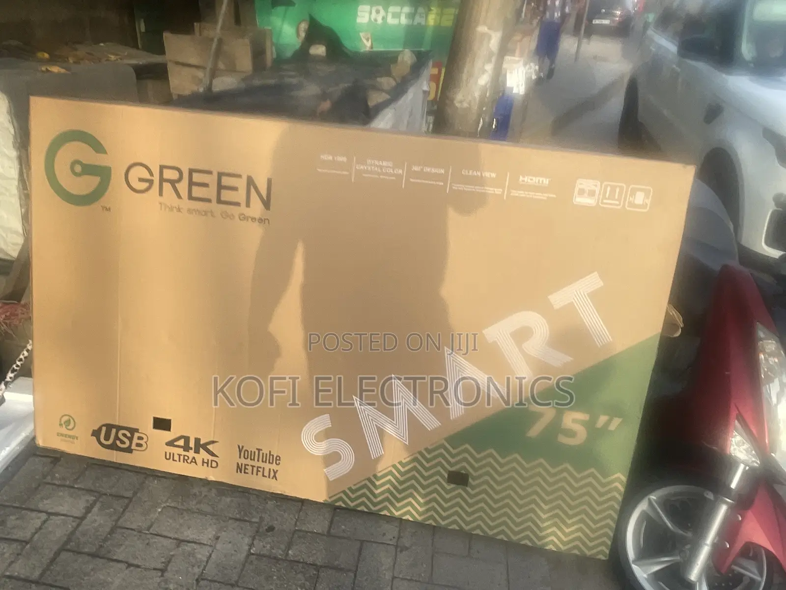 A New Green Tv(Asano Brand) Android Smart – 75′′