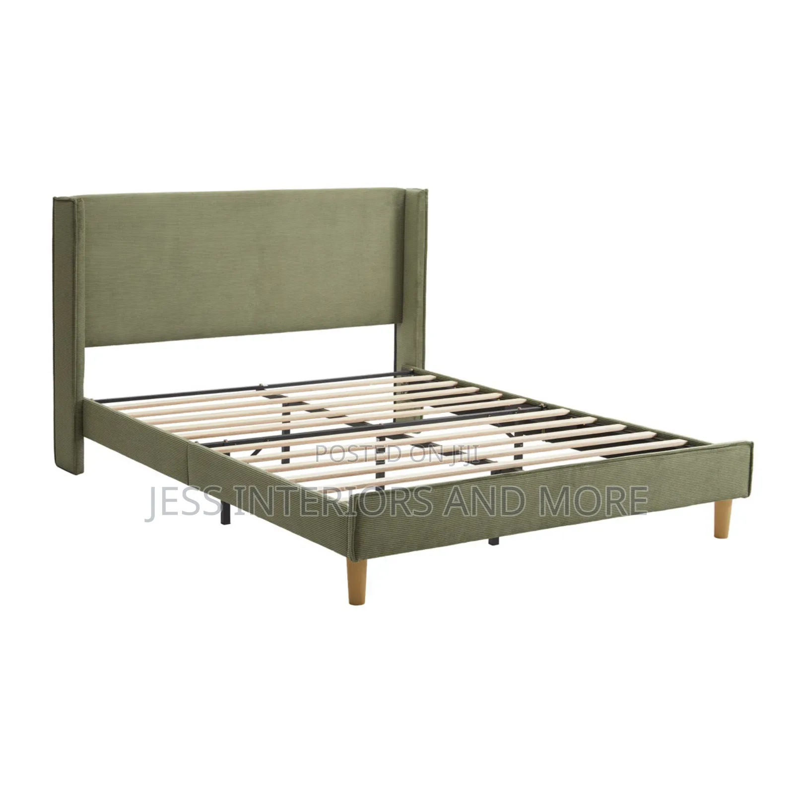 Bed Frame (Queen Size ) Corduroy