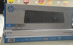 Hp Wired Usb Keyboard K-1700 With Indicator Lights