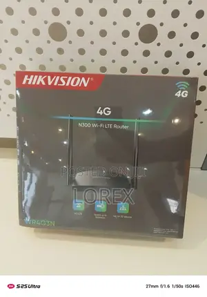 Hikvision 4g Lte Universal Sim Router 300mbps Wr4g3n