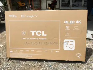 Qled Bluetooth TCL 75” Ultra Frameless Design