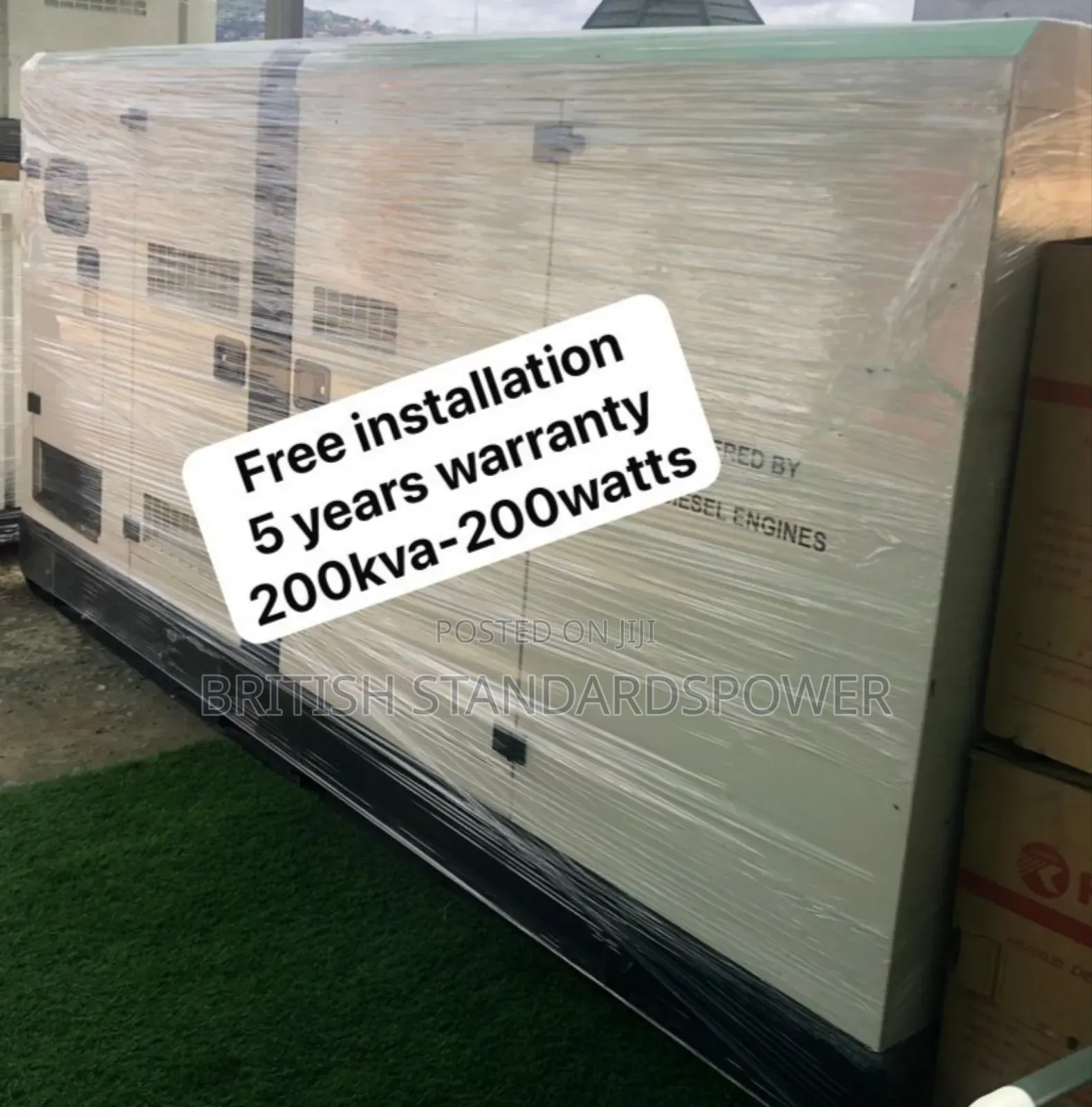 Adaptive Energy 200kva Silent Diesel Generator