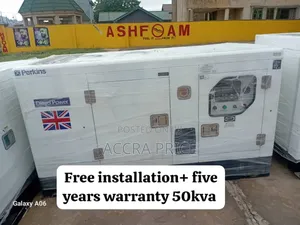 Easy Mobile 50kva Perkins Diesel Silent 50kva Uk Generator