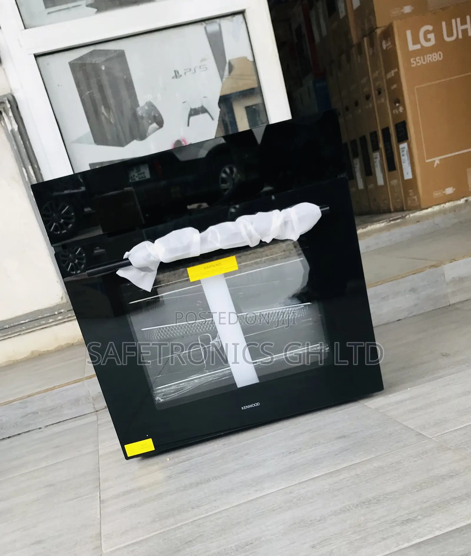 Lastest Fast 90cm Built in Ceramic Black Oven